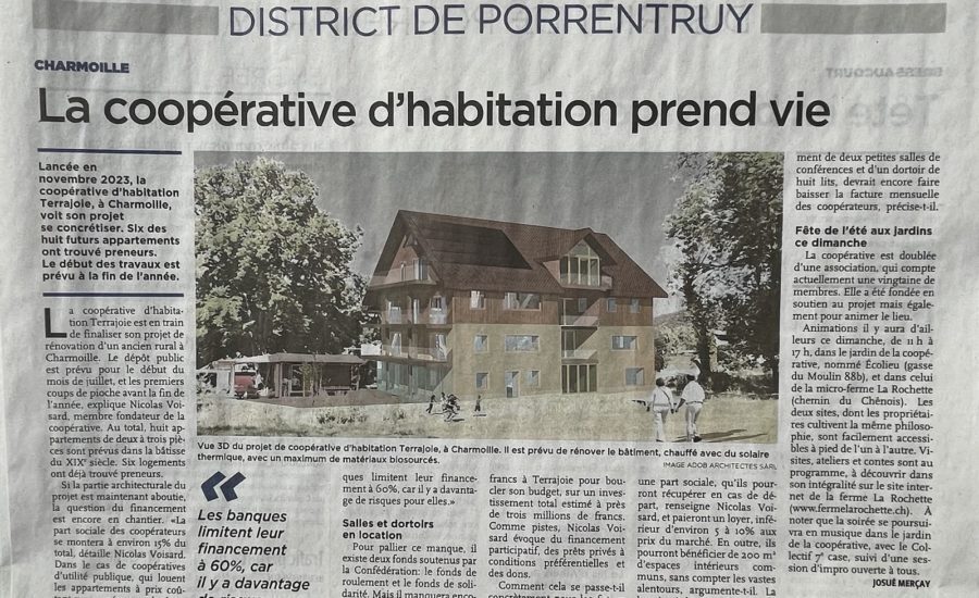 Coopérative d'habitation Terrajoie